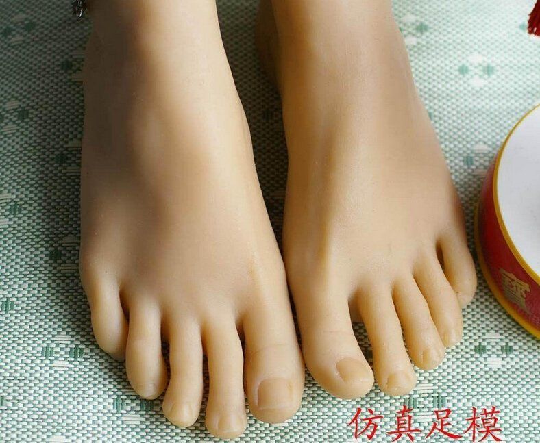Silicone feet toys
